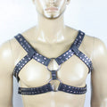 Men's Leather Corset for Adult Play and Performance