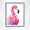 Flamingo Diamond Painting Decorative Artwork